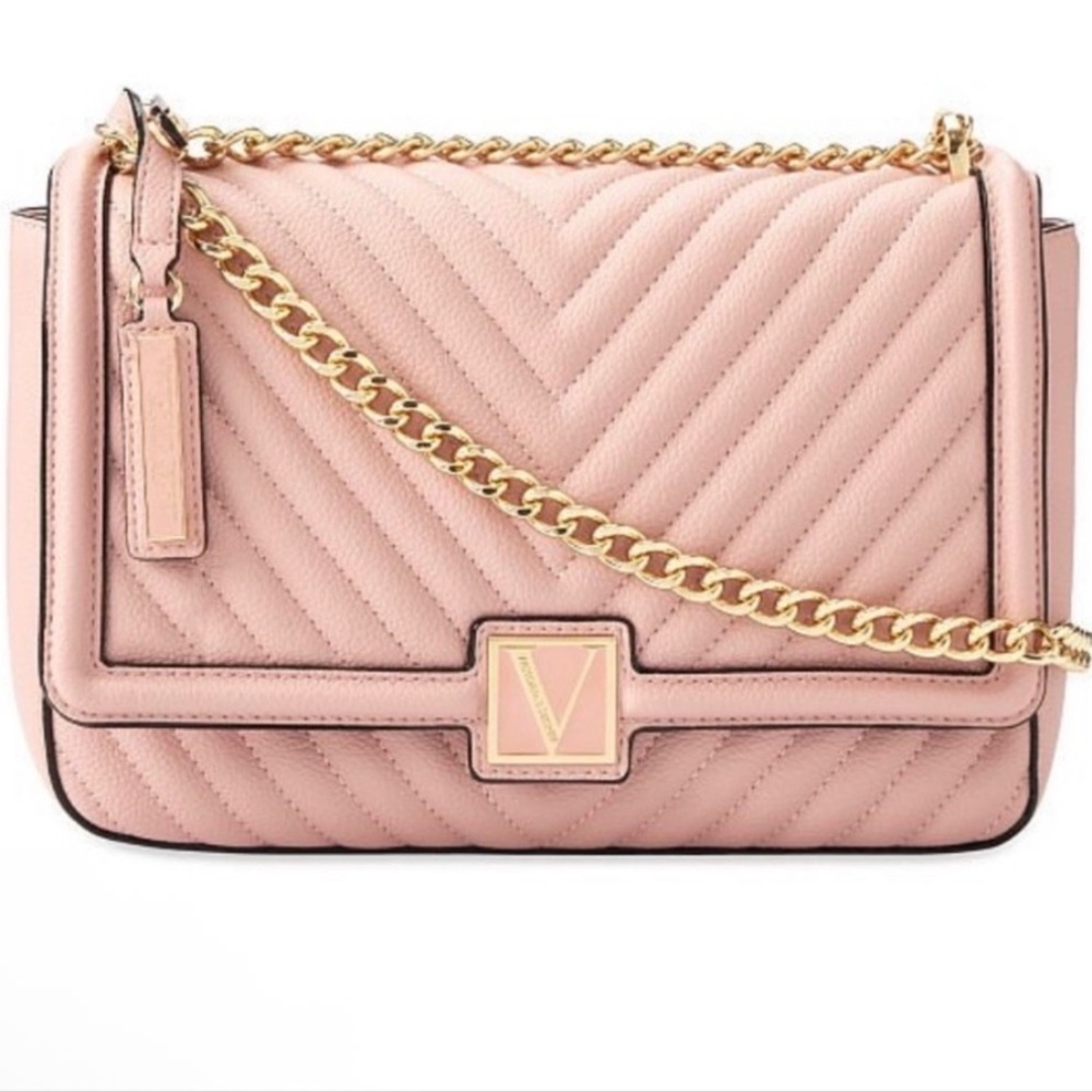 Victoria's Secret Pink Chevron Shoulder Bag